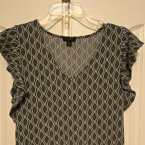 Ann Taylor Factory Flutter Sleeve Dress